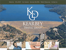 Tablet Screenshot of kearbeydentalgroup.com